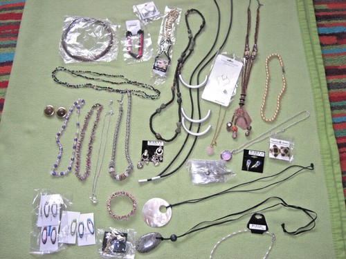 35tlg paket mit modeschmuck - paket,
