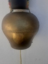 Große alte Kuhglocke mit