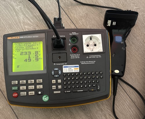Fluke 6500 gerätetester - fluke,