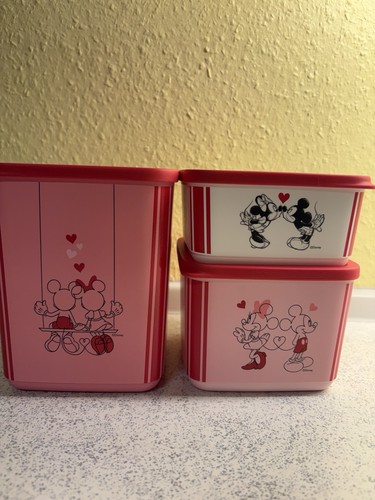 Tupperware mickey maus 3er set - mickey,