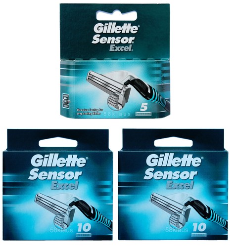 25x gillette sensor excel - gillette,