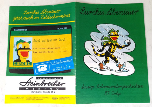 Lurchis abenteuer salamander - lurchis,
