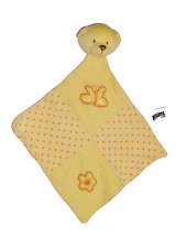 Althans Club Bär Teddy Teddybär Bear gelb Schmusetuch Schnuffeltuch Kuscheltuch