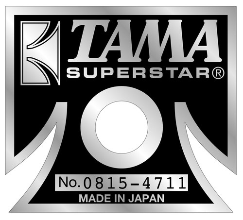 Drum badge tama superstar - drum,