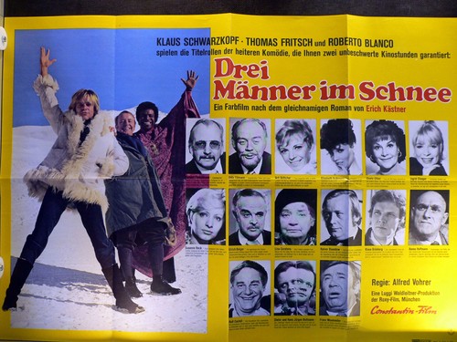 Drei männer schnee klaus - im,
