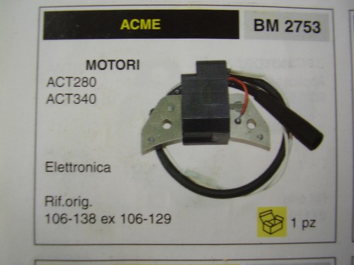 Zündspule motoren acme act280 - motoren,