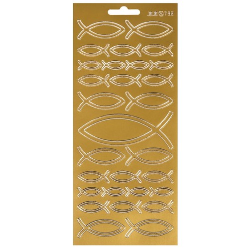 Konturensticker set fische - konturensticker-set,