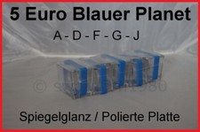 !  5 x 5 Euro Blauer Planet