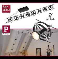 Paulmann Seilsystem CorDuo Cardan 8er Set Schwarz 12V Gu5,3 ohne LM UVP 233,99 €