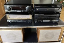 technics hifi anlage Vintage Verstärker, Tuner, CD-Wechsler, Cassettendeck