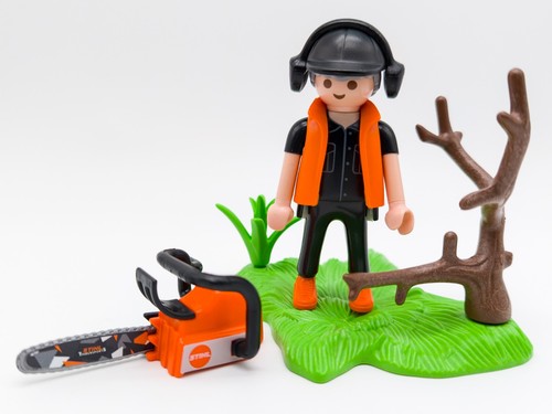 Playmobil holzfäller - playmobil,
