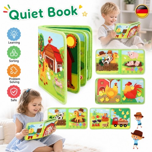 Quiet book busy - board, filz