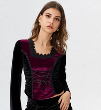 Bäres Samtshirt langarm