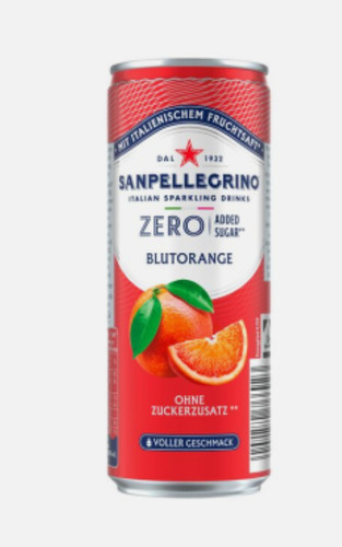 Dosen sanpellegrino zero - 12,