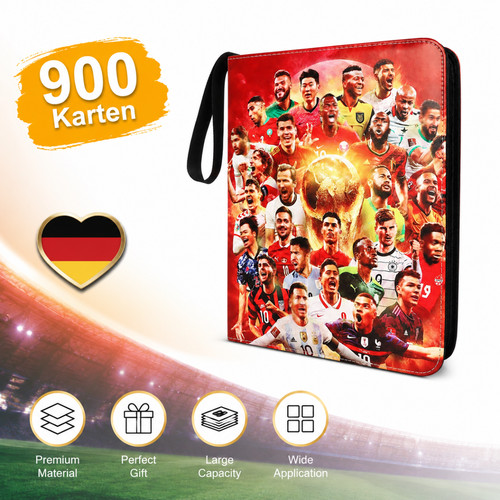 Trading card ordner - trading, fussball