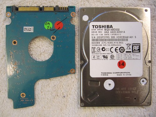 Toshiba mq01abd032 320gb - mq01abd032,