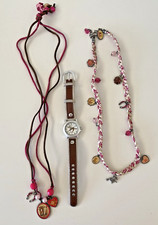 PFERDEFREUNDE Schmuck-Set: ADORA Kinder Uhr mit Pferd + 2 Ketten von Spiegelburg