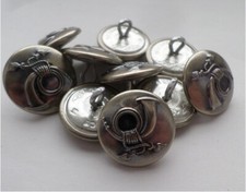 10 Posthorn - Knöpfe Knopf