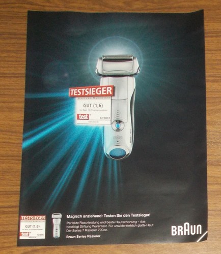 Seltene werbung braun series - werbung,