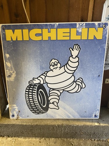 Werbeschild michelin mann - werbeschild,