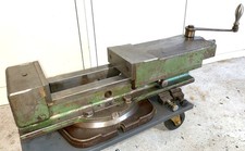 Hydraulischer Maschinenschraubstock Hilma 200 mm 360° drehbar 120kg Schraubstock