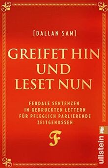 Greifet hin und - , nun