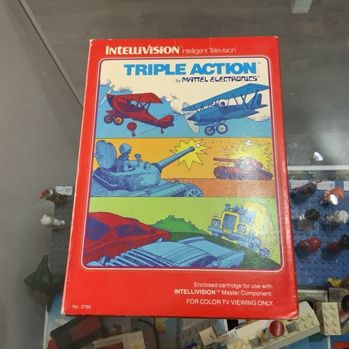Mattel intellivision triple - intellivision,
