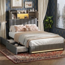 Polsterbett 90x200cm mit 2