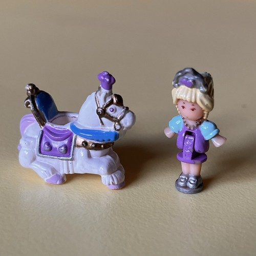 Polly pocket pony parade figur - polly,