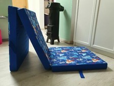 2x Faltmatratze Klappmatratze 190 x 60 x 7 Motiv Die Eiskönigin Frozen blau bunt