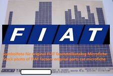 FIAT 127 Fiorino  10.A. original Ersatzteil Katalog ETK