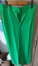 Damen Weithose Gr. 40 MRS & HUGS Apfelgrün/Neongrün NEU 