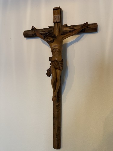 Holz kruzifix wandkreuz - wandkreuz, mit