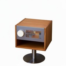 Rollbarer Nachttisch Mitte