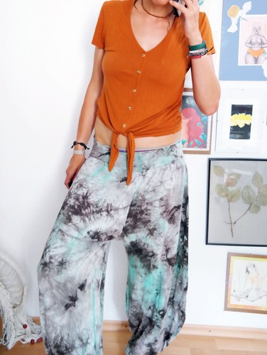 Handmade batik hose haremshose - batik,