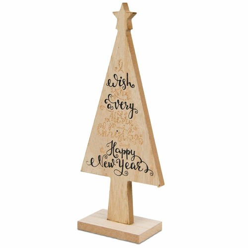 Weihnachtsbaum holz standdeko - weihnachtsbaum,