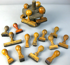 alte Büro Stempel u