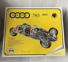 Revival Cars Auto Union Tipo C 1:20 Modell 1936/37 Rare Selten Bausatz