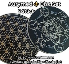 2x Metatron Disc Radionik