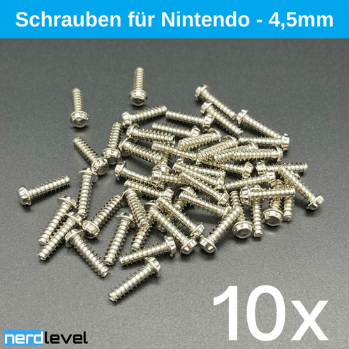 10x schrauben für nintendo - schrauben,