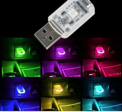 Mini usb rgb tech auto - usb,