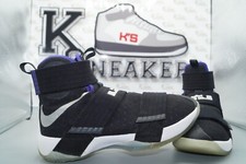 Nike LeBron Soldier 10 Sacramento Kings EU 42 US 8,5 Schwarz / Lila 844374-008