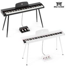MUSTAR 88 Tasten Digital Piano für Anfänger mit 3 Pedaleinheiten