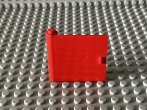 Lego 3194 tür rot - 1x,