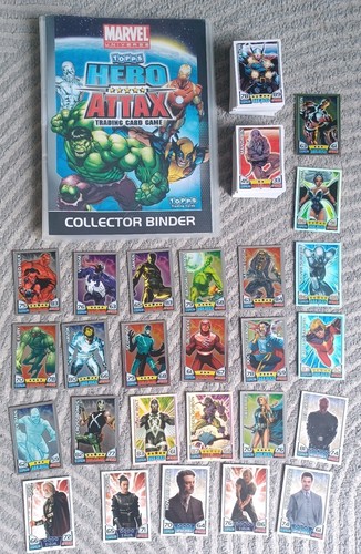 Marvel hero attax trading - marvel,