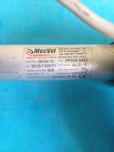 Mec vel ali3 - f, linearantrieb