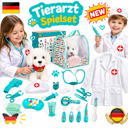 Arztkoffer kinder spielset - arztkoffer,