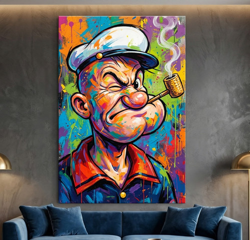 Pop art popeye seemann - pop,