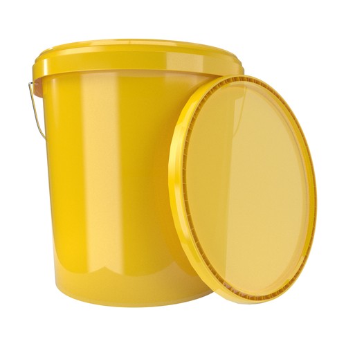 Eimer mit deckel - eimer, 16l