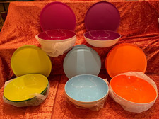 Tupperware_ALLEGRA SCHÜSSELN 5L+3,5L+2,5L+1,5L+740ml+275ml_Ausstellungsstücke